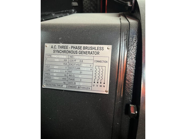 Set Generator de Curent Electric, Diesel, Bauer GFS YHG, 150 kVA / 120 KW, Made in Germany Diesel Power Generator Set,  Diesel Stromgenerator-Set Set Generator de Curent Electric, Diesel, Bauer GFS YHG, 150 kVA / 120 KW, Made in Germany Diesel Power Generator Set,  Diesel Stromgenerator-Set