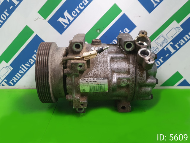 Compresor Clima Sanden SD7V16 / 8200802609, Dacia Logan, Euro 4, 50 KW , 1.5 DCI, Klimakompressor, Climate compressor, Klímakompresszor Compresor Clima Sanden SD7V16 / 8200802609, Dacia Logan, Euro 4, 50 KW , 1.5 DCI, Klimakompressor, Climate compressor, Klímakompresszor