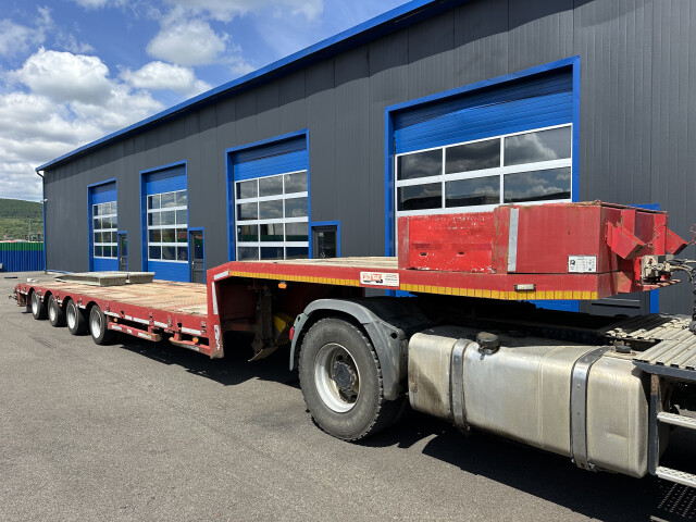 Trailer ES-GE 4SOU-25-28.2N / Extensibil 19.5m  / Axa Viratoare / Axa Portanta  