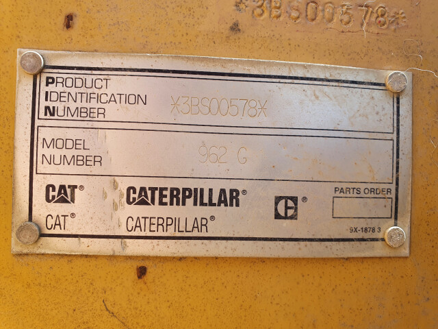 Cardan Fata Caterpillar 962 G, Front Drive Shaft