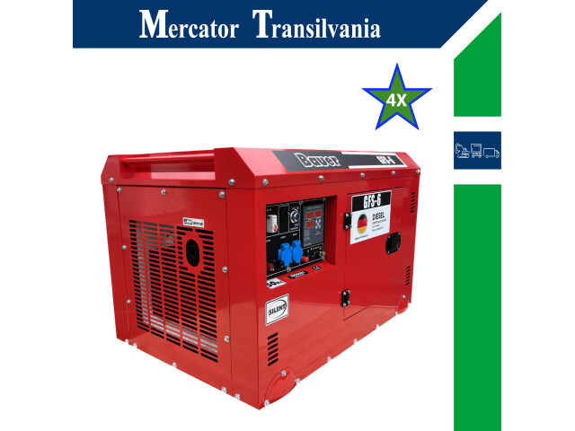 Set Generator De Curent Electric, Diesel, Bauer GFS - 6, 6 kVA / 6 KW, Tehnologie Germana, 4 buc Diesel Power Generator Set, Diesel Stromgenerator-Set Set Generator De Curent Electric, Diesel, Bauer GFS - 6, 6 kVA / 6 KW, Tehnologie Germana, 4 buc Diesel Power Generator Set, Diesel Stromgenerator-Set