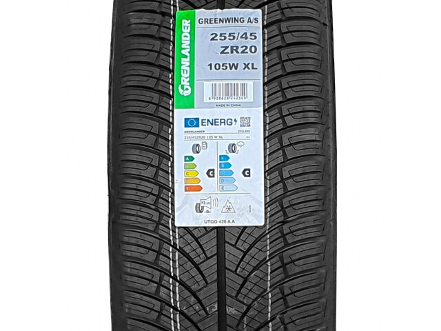 Anvelopa NOUA All Season M+S  255/45R20 Grenlander Greenwing A/S 105W XL  Anvelopa NOUA All Season M+S  255/45R20 Grenlander Greenwing A/S 105W XL