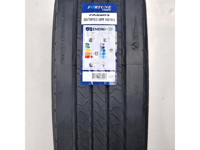 Anvelopa NOUA M+S* Regional 265/70R19.5 Fortune FAR603 143/141 J 18 PR Directie/Remorca Anvelopa NOUA M+S* Regional 265/70R19.5 Fortune FAR603 143/141 J 18 PR Directie/Remorca