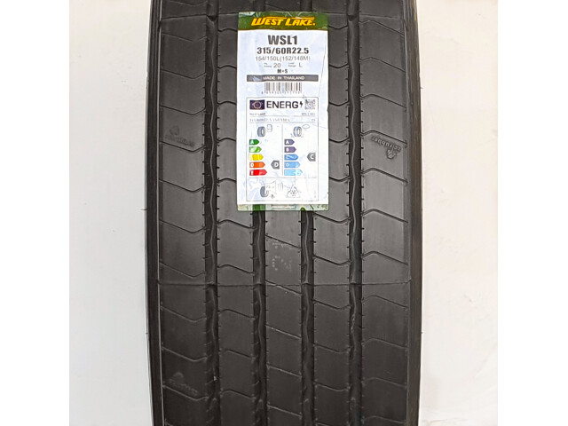 Anvelopa NOUA M+S* Regional 315/60R22.5 Westlake WSL 1 154/150L (152/148M) 20PR Directie Anvelopa NOUA M+S* Regional 315/60R22.5 Westlake WSL 1 154/150L (152/148M) 20PR Directie