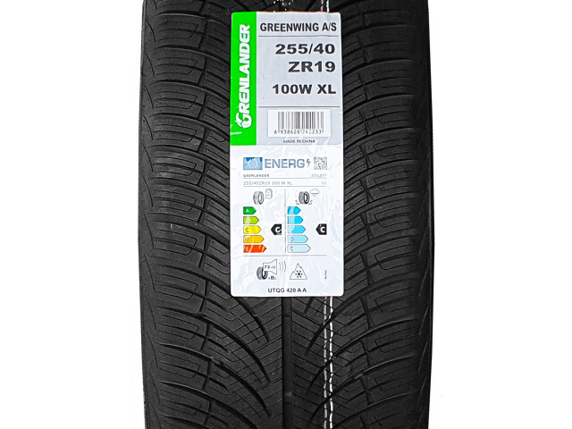 Anvelopa NOUA All Season M+S  255/40R19 Grenlander Greenwing A/S 100W XL  Anvelopa NOUA All Season M+S  255/40R19 Grenlander Greenwing A/S 100W XL