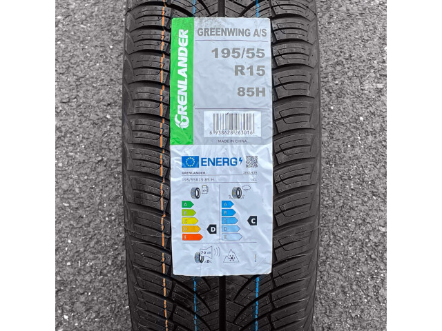 Anvelopa NOUA All Season M+S  195/55R15 Grenlander Greenwing A/S 85H  Anvelopa NOUA All Season M+S  195/55R15 Grenlander Greenwing A/S 85H