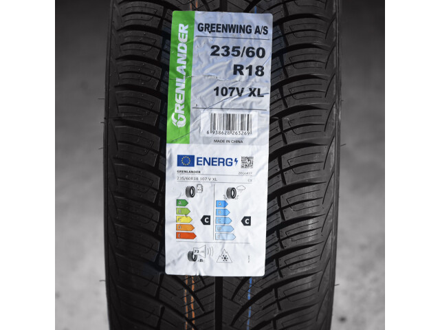 Anvelopa All Season M+S, 235/60 R18, Grenlander Greenwing A/S, 107V XL Anvelopa All Season M+S, 235/60 R18, Grenlander Greenwing A/S, 107V XL