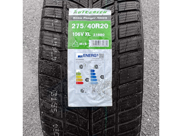 275/40 R20, Autogreen Snow Ranger AW09 106V XL, Iarna M+S "cu CASCO Inclusiv"  275 40 20  Anvelope, Cauciucuri, Tires, Reifen, Gumiabroncs  275/40 R20, Autogreen Snow Ranger AW09 106V XL, Iarna M+S "cu CASCO Inclusiv"  275 40 20  Anvelope, Cauciucuri, Tires, Reifen, Gumiabroncs