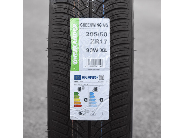 Anvelopa NOUA All Season M+S  205/50R17 Grenlander Greenwing A/S 93W XL  Anvelopa NOUA All Season M+S  205/50R17 Grenlander Greenwing A/S 93W XL