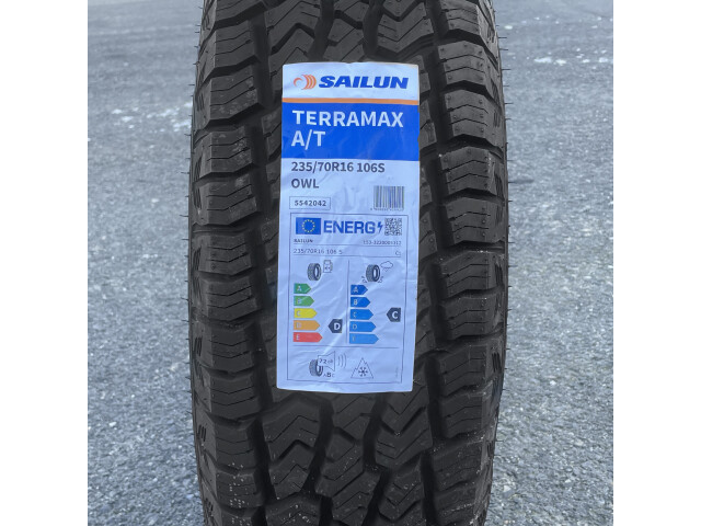 Anvelopa NOUA M+S* A/T All Road 235/70R16 Sailun Terramax A/T 106S 