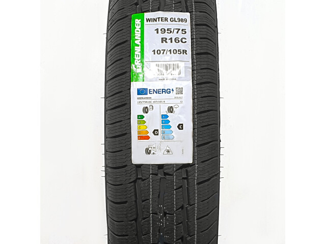 Anvelopa NOUA Iarna  195/75R16C Grenlander Winter GL989 107/105R 8PR  Anvelopa NOUA Iarna  195/75R16C Grenlander Winter GL989 107/105R 8PR
