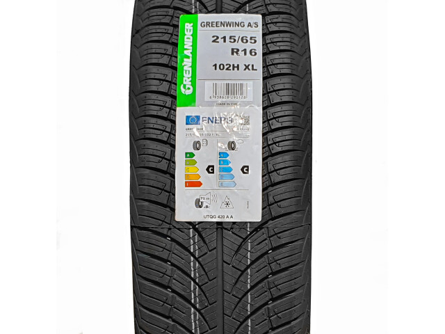 Anvelopa NOUA All Season M+S  215/65R16 Grenlander Greenwing A/S 102H XL  Anvelopa NOUA All Season M+S  215/65R16 Grenlander Greenwing A/S 102H XL