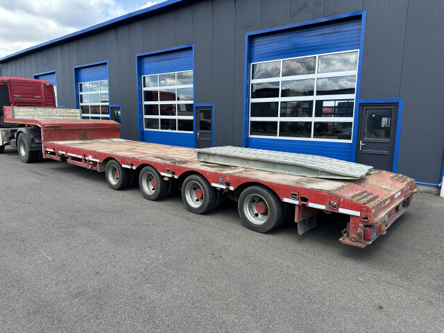 Trailer ES-GE 4SOU-25-28.2N / Extensibil 19.5m  / Axa Viratoare / Axa Portanta  
