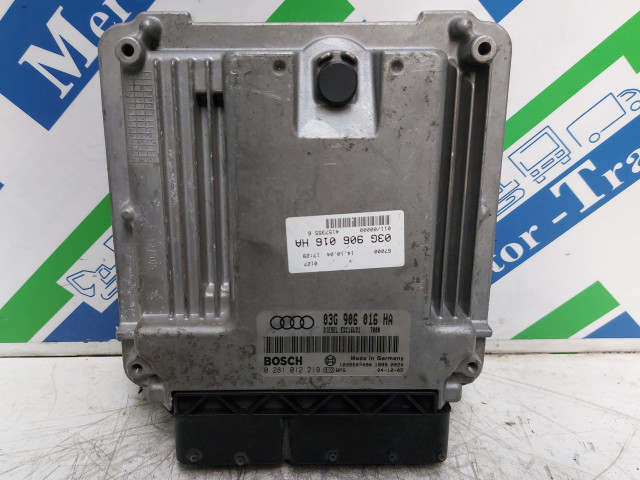 Calculator Motor Bosch 03G 906 016 HA, Audi A4 B6, Euro 4, 85 KW, 1.9 TDI, Engine control unit ( ECU ),  Motor Steuergerät,  Motorvezérlő Calculator Motor Bosch 03G 906 016 HA, Audi A4 B6, Euro 4, 85 KW, 1.9 TDI, Engine control unit ( ECU ),  Motor Steuergerät,  Motorvezérlő