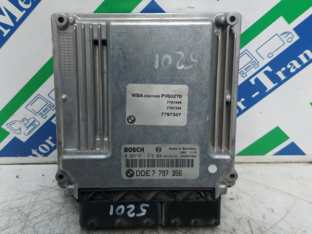 Calculator Motor Bosch DDE 7 797 356, BMW 120D E87, Euro 4, 120 KW, 2.0 D, Engine control unit ( ECU ),  Motor Steuergerät,  Motorvezérlő