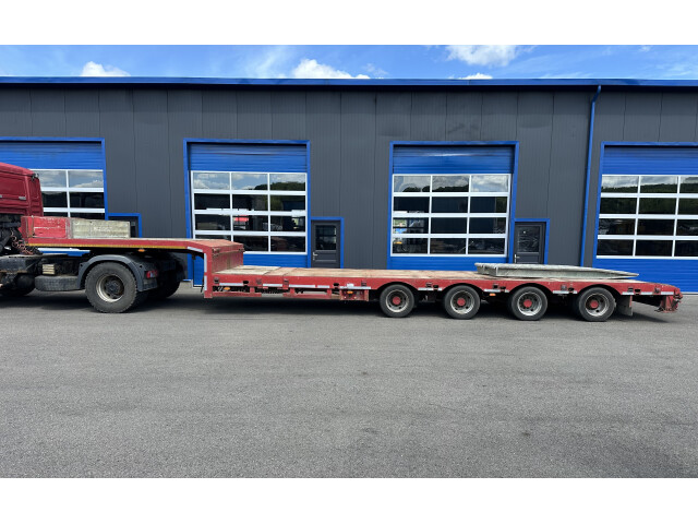Trailer ES-GE 4SOU-25-28.2N / Extensibil 19.5m  / Axa Viratoare / Axa Portanta  