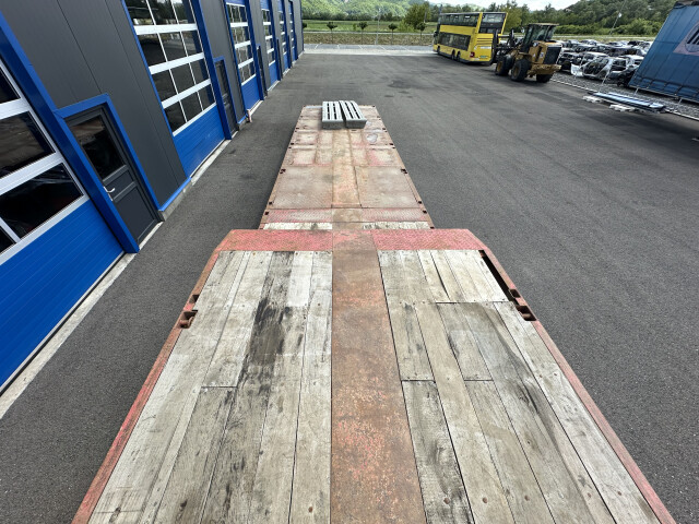 Trailer ES-GE 4SOU-25-28.2N / Extensibil 19.5m  / Axa Viratoare / Axa Portanta  