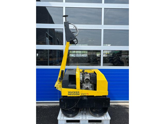 Cilindru Compactor pentru Pamant si Asfalt Wacker Neuson RD7H, Hatz Diesel, 650mm, Compactor Roller, Verdichter walze Cilindru Compactor pentru Pamant si Asfalt Wacker Neuson RD7H, Hatz Diesel, 650mm, Compactor Roller, Verdichter walze