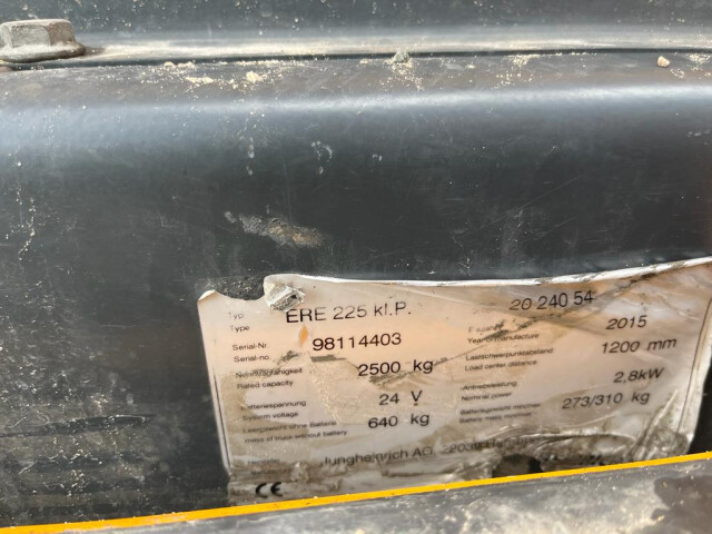 Transpaleta Electrica Jungheinrich ERE 225, 2012-2015, Cu Incarcator, Fabricat In Germania, 2 bucati. Transpaleta Electrica Jungheinrich ERE 225, 2012-2015, Cu Incarcator, Fabricat In Germania, 2 bucati.