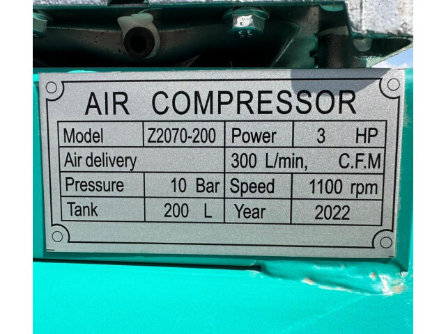 Compresor de aer electric 200L, Schmelzer Z2070-200