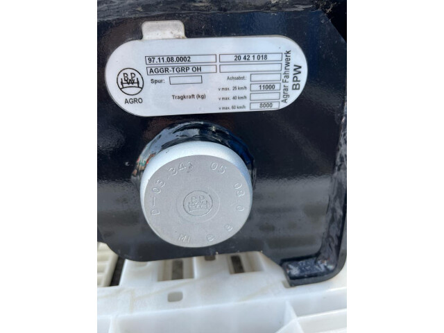 Axa, punte AGRO, BPW GS 12010, 55.77.449, AGRO Axle, Anhängerachse Axa, punte AGRO, BPW GS 12010, 55.77.449, AGRO Axle, Anhängerachse