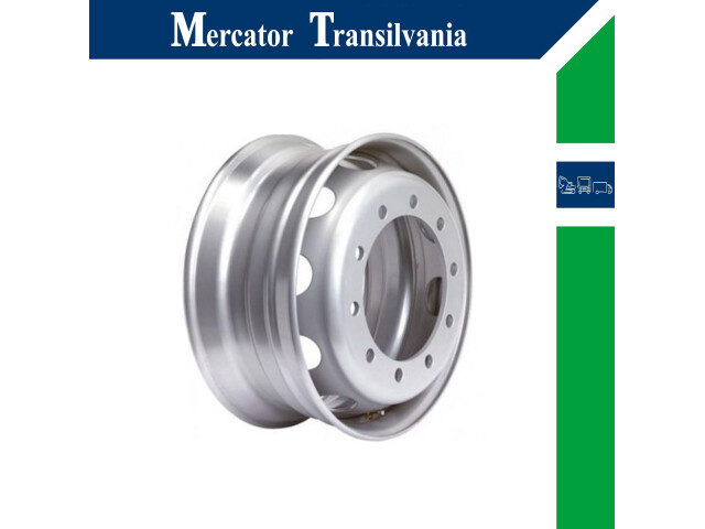 14.00 x 19.5, Directie si Trailer, Janta otel, Akojant, E3, 105 x 10 Prezoane, Franare disc, Flansa pe lateral, Fiu 280, Jante, Felge, Rim, Abroncs