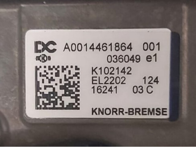 Regulator de aer Knorr Bremse, Supapa uscator aer A0014461864 001, K102142  Air Pressure Regulator, Druckregler Regulator de aer Knorr Bremse, Supapa uscator aer A0014461864 001, K102142  Air Pressure Regulator, Druckregler