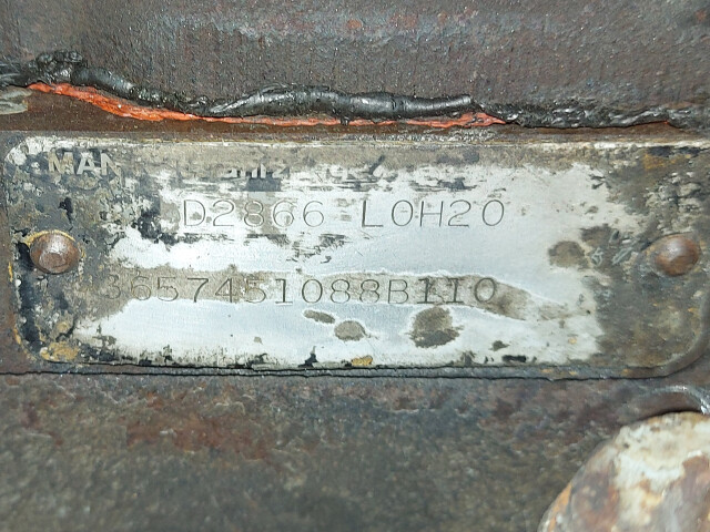 Motor fara anexe, MAN D2866 LOH20, Euro 2, 310 KW Motor fara anexe, MAN D2866 LOH20, Euro 2, 310 KW