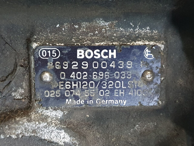 Pompa Injectie, Bosch, 0402696033, Mercedes OM441, Euro 2, Injection pump, Einspritzpumpe, Befecskendező szivattyú