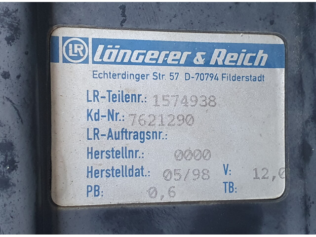 Radiator racire apa motor Längerer & Reich 1574938, 7621290 Liebherr L 564, ZF 3AVG-310, Engine Cooling Radiator