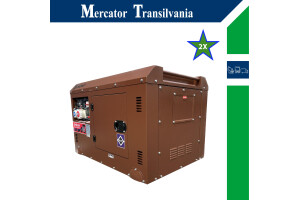 Set Generator de Curent Electric, Diesel, Stromy EM1000DE 12/18SG 10 kVA / 8 KW, 2 buc, Diesel Power Generator Set, Diesel Stromgenerator-Set