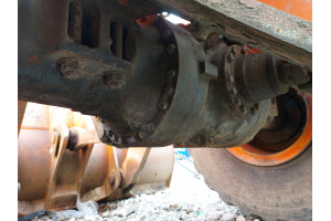 Punte Fata, TCM 168H8-02021, Hitachi ZW220 ZW250, Front axle, Achse vorne, Tengely elöl