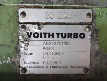 Cutie de viteza Voith Typ 864.3, Bauart B4XT2R2 8.5 L, Baumuster 68.7866.1