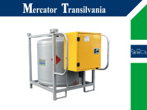 Rezervor de Combustibil , Demo Sebratoi, 420L, Cu Pompa, Fuel Tank, Kraftstofftank
