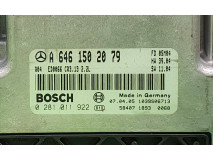 Calculator Motor Bosch 1039S06713 / A 646 150 20 79, Mercedes Benz E 200, Euro 4, 90 KW, 2.2 CDI, Engine control unit ( ECU ),  Motor Steuergerät,  Motorvezérlő