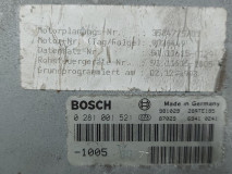Calculator Motor Bosch 0 281 001 521, Euro 2, 191 KW, 11967 cm3