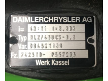 Diferential Daimler Chrysler AG, Werk Kassel Type: 43:11, Ratio: 3, 909