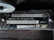 Motor MAN D2866LUH26, Euro 2, 228 KW 11967 cm3