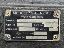 Cutie de viteze manuala, Mercedes Benz, GO4/160-6/7,18 l 7,18 - 1,0, Getriebe, Gearbox, Sebességváltó