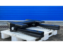 Axa, punte AGRO, BPW GS 12010, 55.77.449, AGRO Axle, Anhängerachse