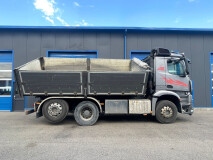 Mercedes Benz Arocs 2543 Euro6 | Basculanta Langendorf trilaterala | Axă liftanta si viratoare