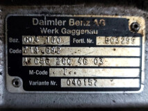 Cutie de viteze manuala (6) Mercedes GO4 160, 714.692, O 550 Integro, Getriebe, Gearbox, Sebességváltó