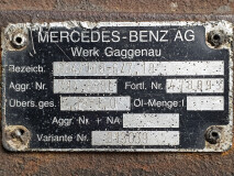 Cutie de viteze manuala, Mercedes Benz GO4/160 6/7,18l7,18-1,0, O 404, Getriebe, Gearbox, Sebességváltó