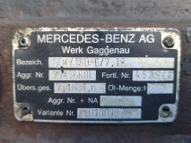 Cutie de viteze manuala, Mercedes GO4/160 6/7,18  l  7,18-1,0, O 404, Getriebe, Gearbox, Sebességváltó