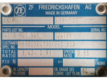 Cutie de viteze automata, ZF Ecomat, A6122700100/721.323, Mercedes O 405, Getriebe, Gearbox, Sebességváltó