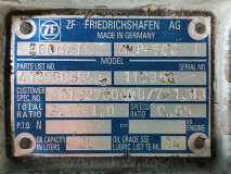 Cutie de viteze automata, ZF Ecomat, A6122700000/721.313, Mercedes O 405 N, Getriebe, Gearbox, Sebességváltó
