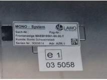 Set Matrix, Lawo, Sesaly, Pentru Piese, Iveco Urbanway PS ECD SB2J 2015 Euro 6