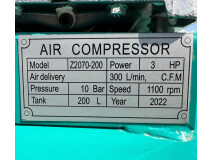 Compresor de aer electric 200L, Schmelzer Z2070-200