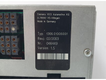 Display Bord Siemens VDO Automative AG 1366.01005001, Version 1.5, 136601005001