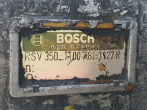 Pompa injectie Bosch 0 400 676 159 / RSV 350 1100 A8C 1127 R, Hanomag 66 D, Injection pump, Einspritzpumpe, Befecskendező szivattyú